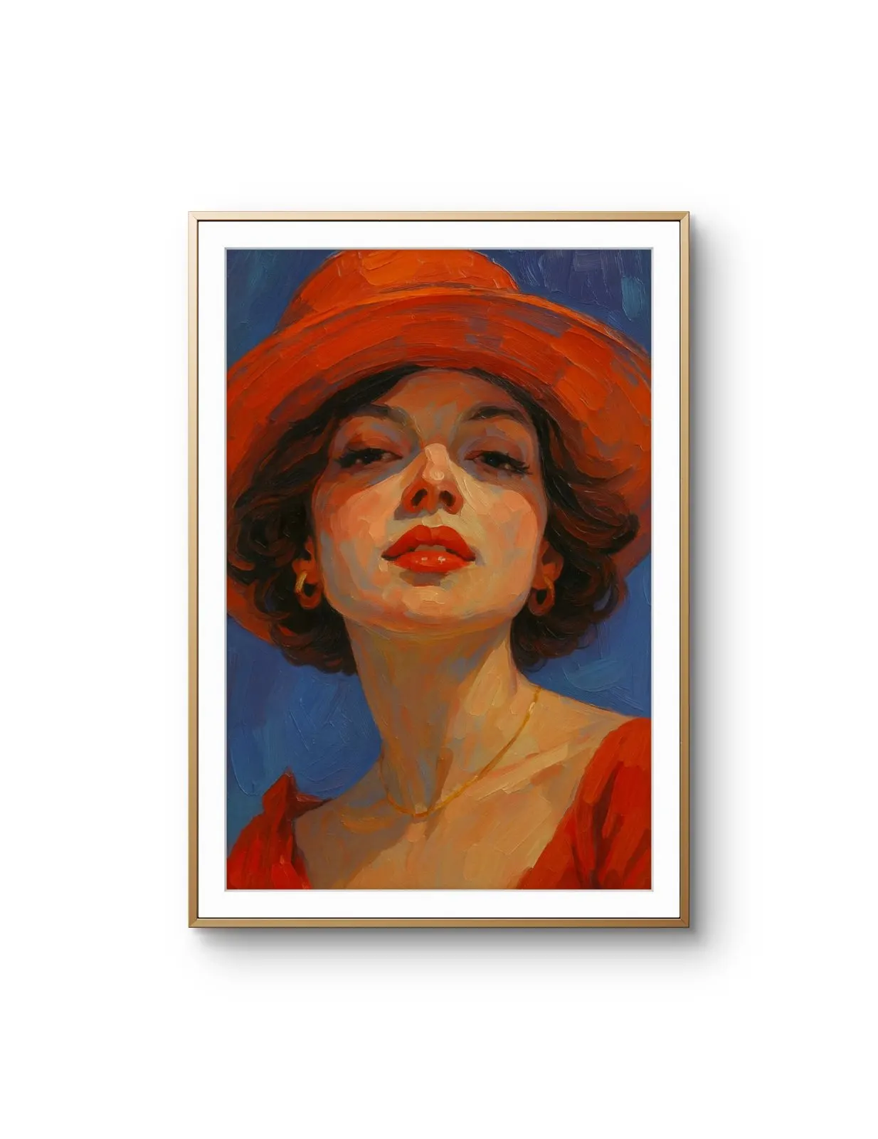 Elena Aureli - The Bold Elegance — Mixed Media Fine Kunstdruck von Elena Aureli