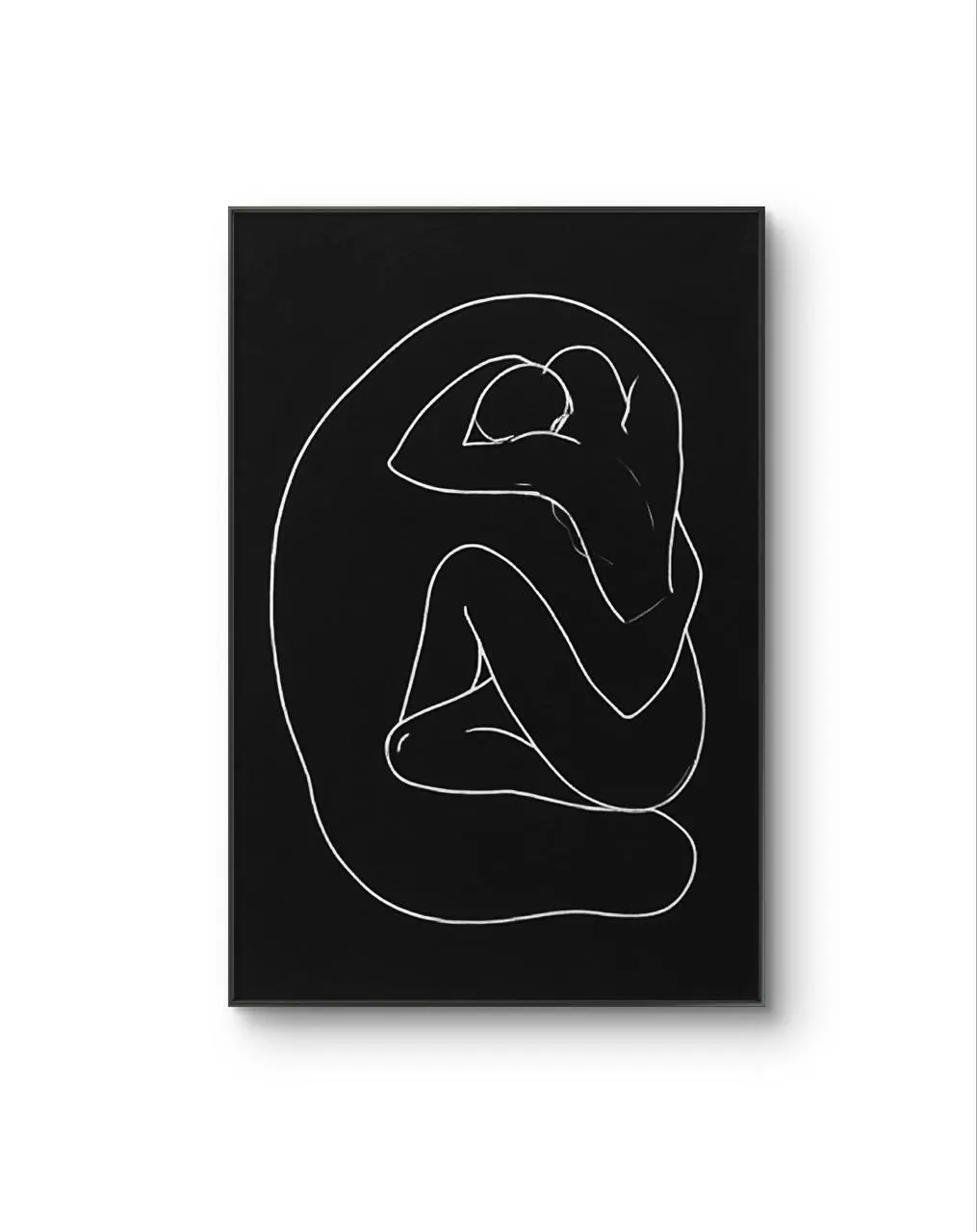 Felix – Embrace of Connection — Moderne und zeitgenössische Kunst von Fine Kunstdruck von Felix