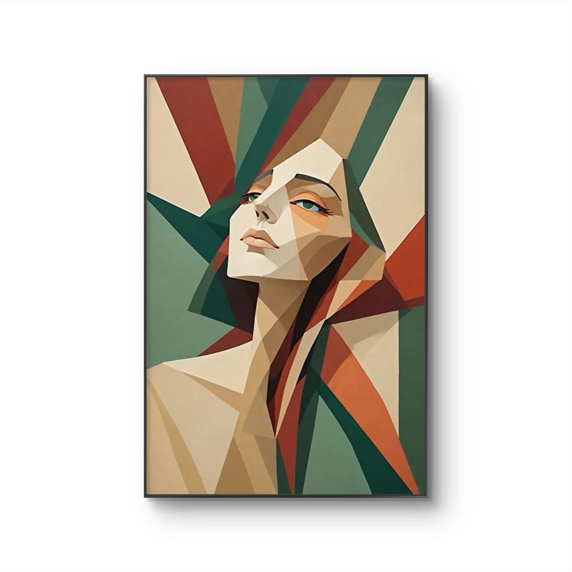 Litvin - Fractured Momentum: The Art of Chaos — Mixed Media Fine Kunstdruck von Litvin