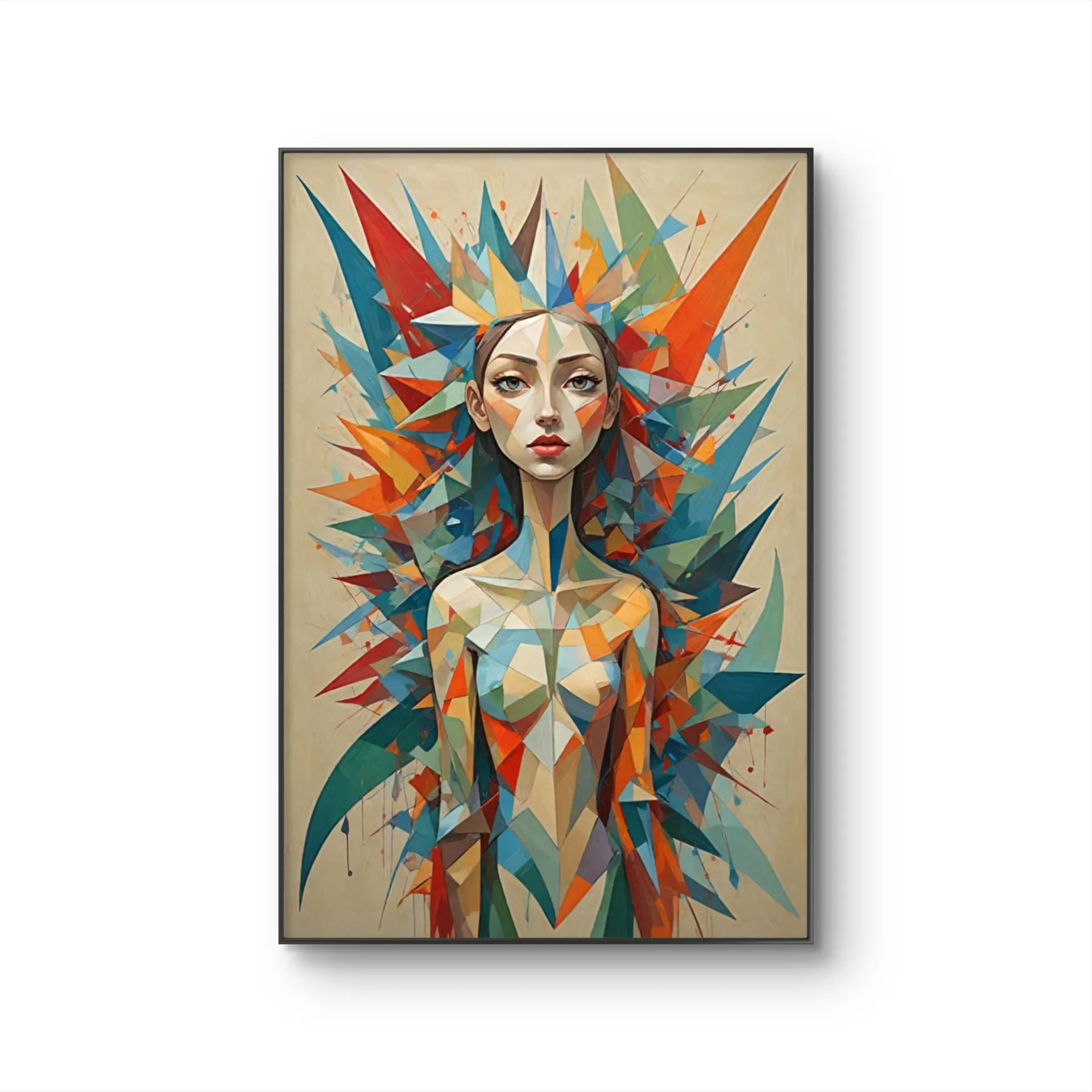 Litvin - Shattered Radiance — Mixed Media Fine Kunstdruck von Litvin