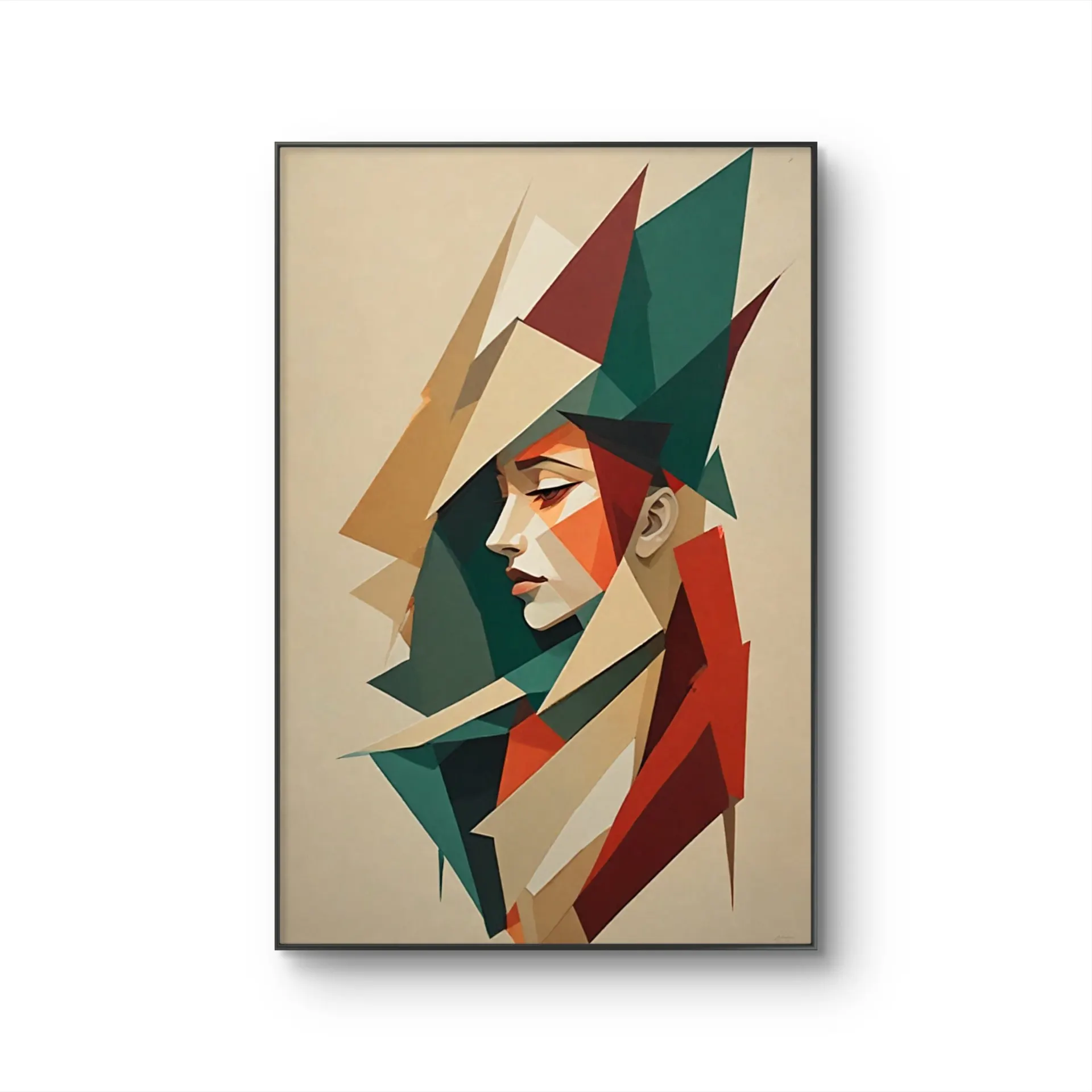Litvin - Shattered Serenity — Mixed Media Fine Kunstdruck von Litvin