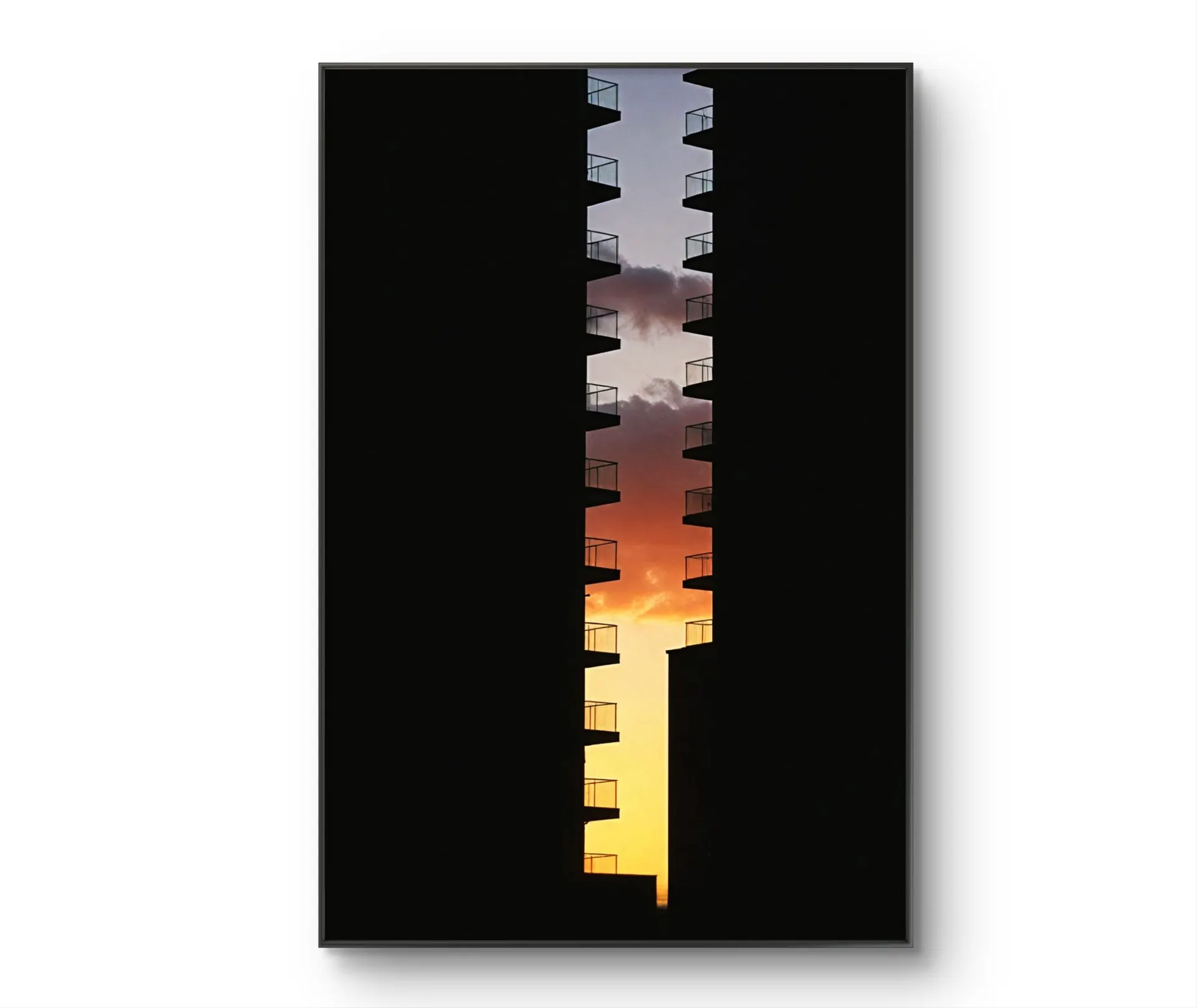 Moroz - Framed Dusk — Fotografie Kunstdruck von Moroz