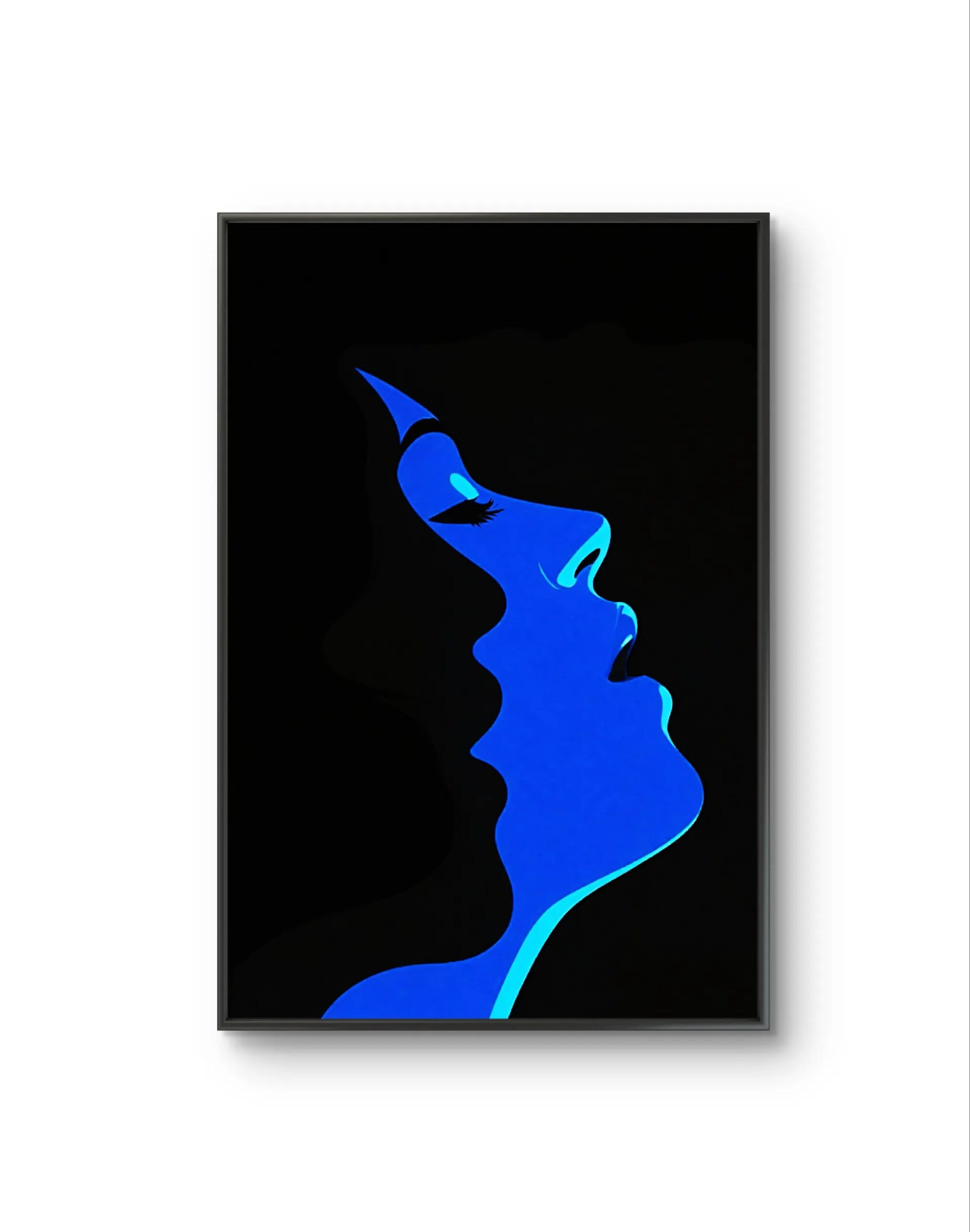 Rodrigo - Neon Dreams — Mixed Media Fine Kunstdruck von Rodrigo