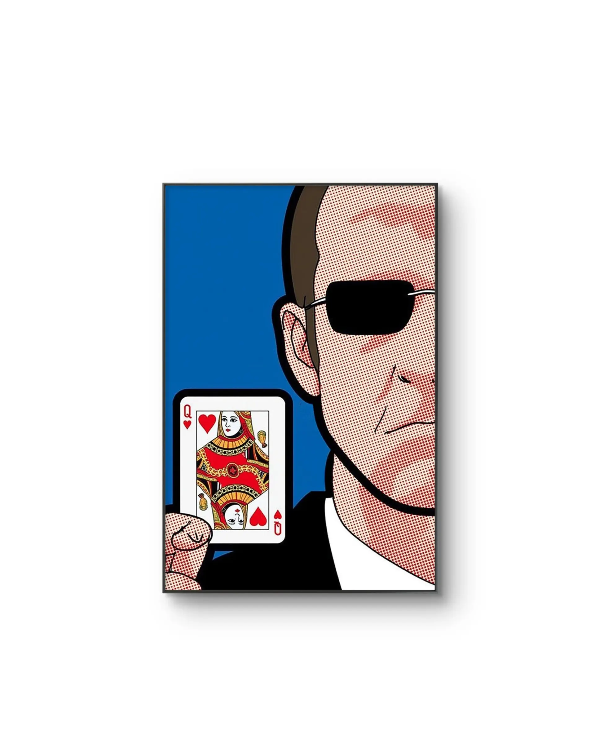 Vizcarra - The Queen's Gambit — Mixed Media Fine Kunstdruck von Vizcarra
