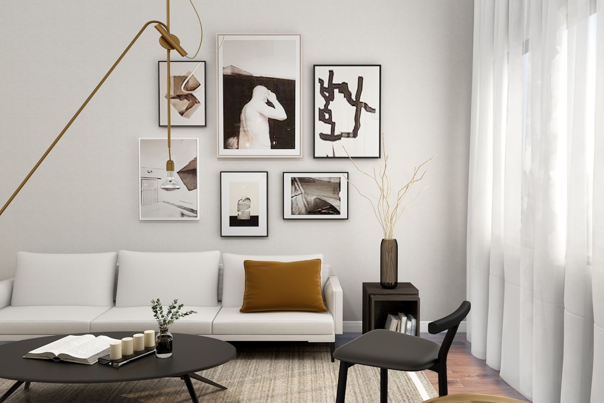 Kunst für skandinavische Innenräume